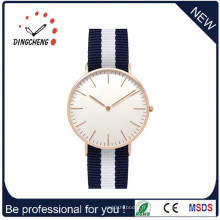 Bracelet en nylon à la mode en acier inoxydable Retour Daniel Wellington Watch (DC-1002)